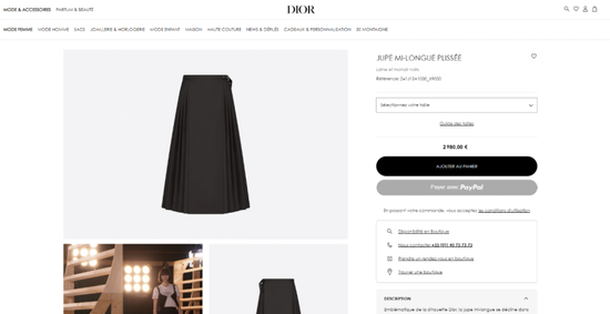 Dior 法国官网